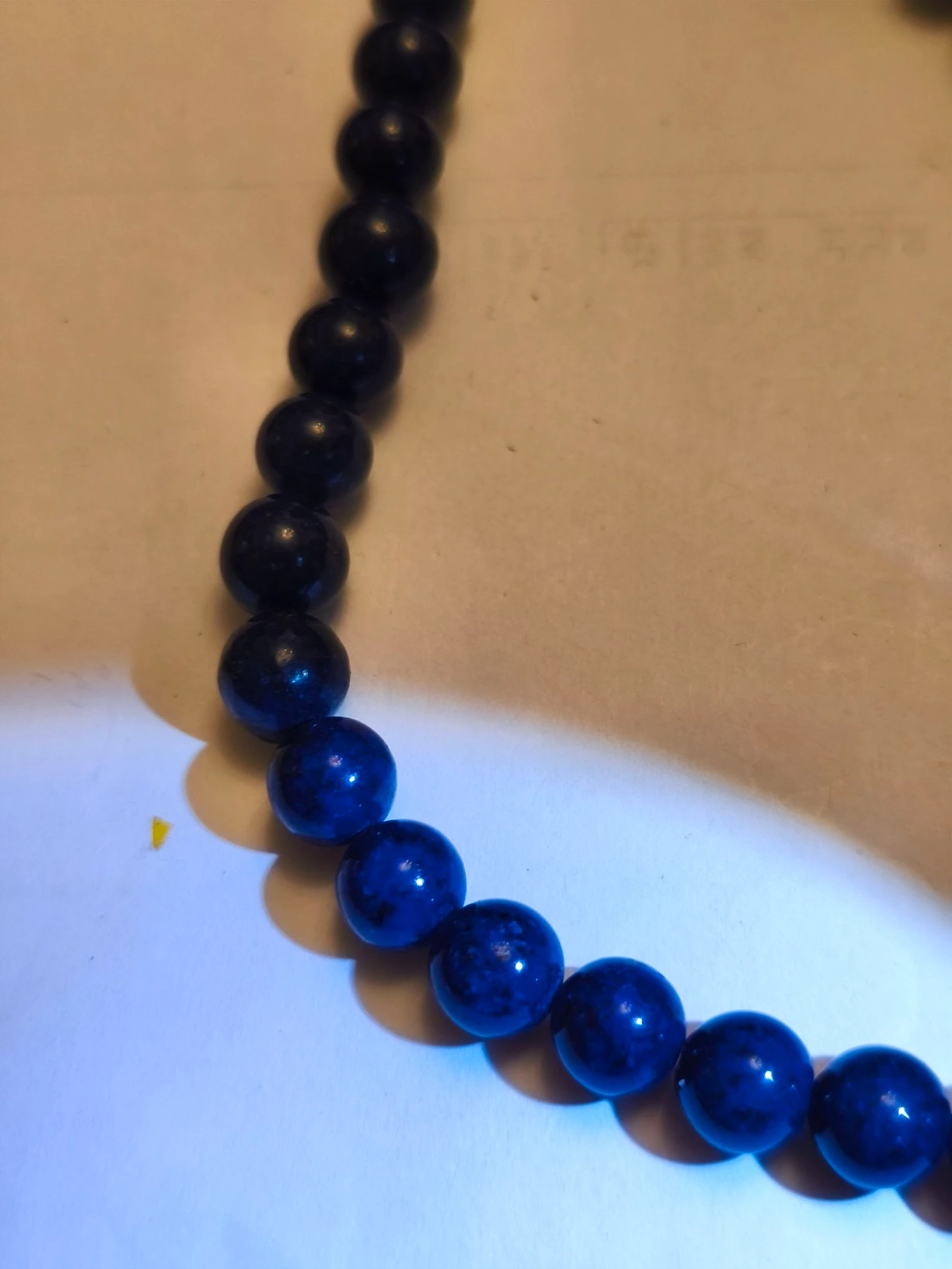Colar lapislazuli de 80 centímetros – photo 3